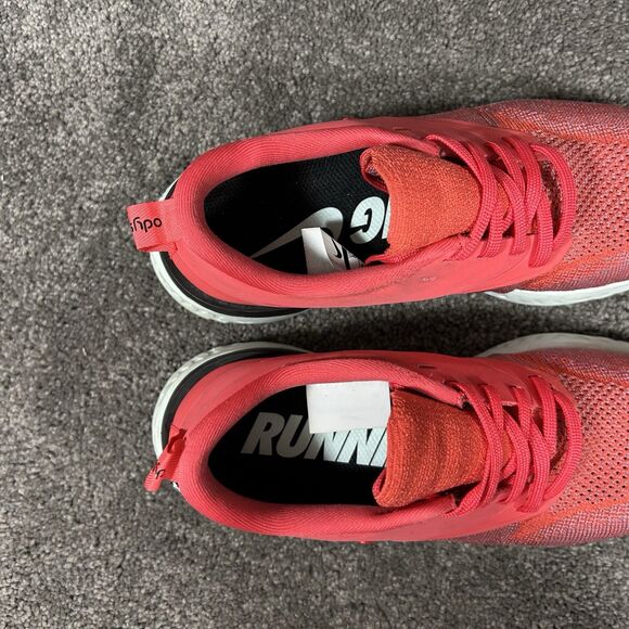 Nike Odyssey React 2 Flyknit AH1016-800 Women’s Size 7 Ember Glow Running Shoes - Picture 9 of 11